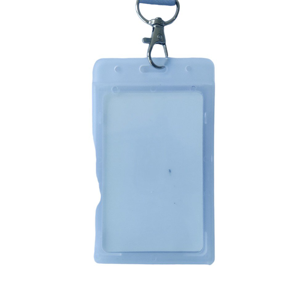 Vertical Box ID Card Holder with Natural Color CH -40 -V